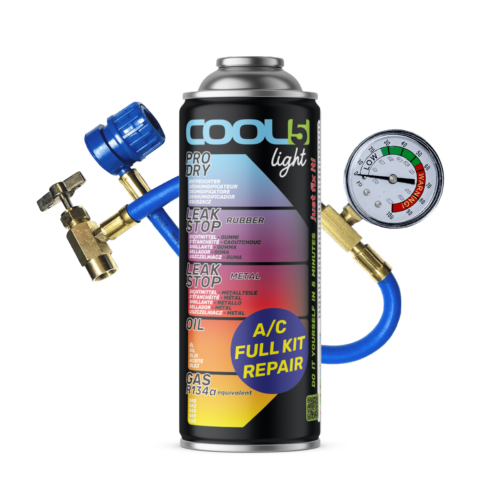 COOL5 LIGHT 5-in-1 R134a + Schlauch mit Manometer