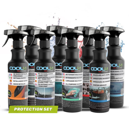 COOL5 XXL Set completo di protezione per auto | 8x1000 ml + APC500 ml